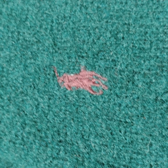 SALE! Polo Ralph Lauren Green Wool Vintage Sweater Hardly Worn Sz.L (A-73 CRATE) - Picture 2 of 9